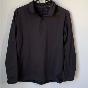 Adidas MENS climalite 1/4 zip training top